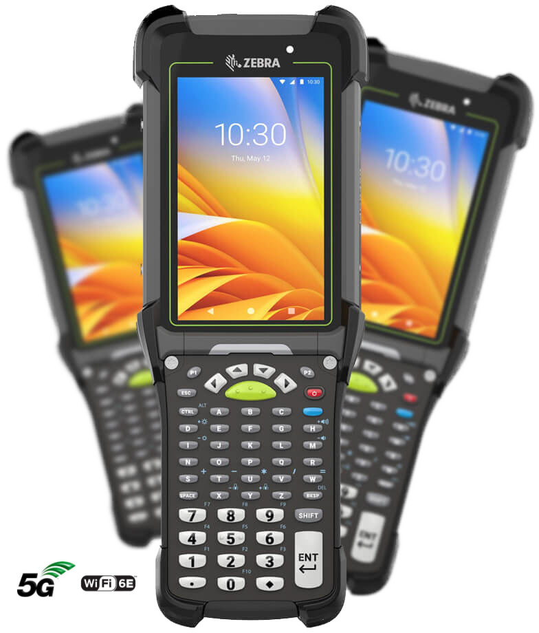 MC9400 Series Mobile Scanners, 5G capable, WI-Fi 6E, MC9400, MC9401, MC9450
