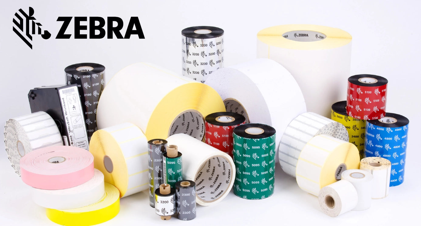 Zebra Labels and Ribbons